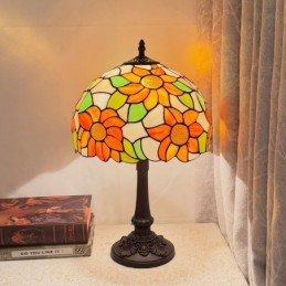 Bordlampe i Tiffany-Stil...
