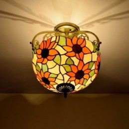 Takplafond i Tiffany-Stil...