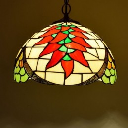 Pendellampe i Tiffany-Stil...