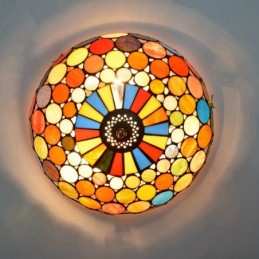 Takplafond i Tiffany-Stil...