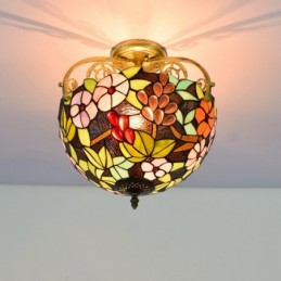 Takplafond i Tiffany-Stil...