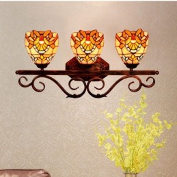 Vegglampe i Tiffany-Stil...