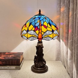 Bordlampe i Tiffany-Stil...