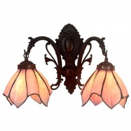 Vegglampe i Tiffany-Stil...
