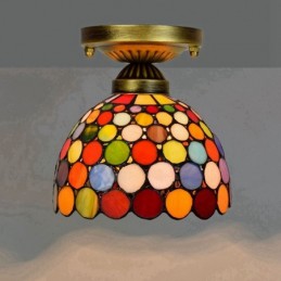 Takplafond i Tiffany-Stil...