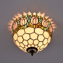 Takplafond i Tiffany-Stil...
