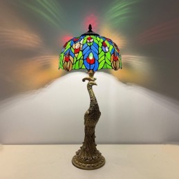 Bordlampe i Tiffany-Stil...