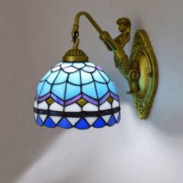 Vegglampe i Tiffany-Stil...