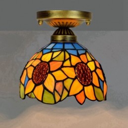 Takplafond i Tiffany-Stil...