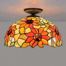 Takplafond i Tiffany-Stil...